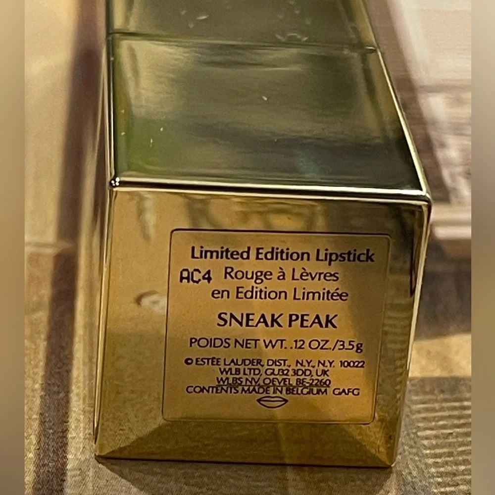 ESTEE LAUDER (R:$42) Limited Edition Lipstick 💄💋AC4 ~SNEAK PEAK~